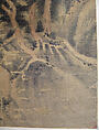 Spring Mountains over Warm Greenery, Dong Qichang (Chinese, 1555–1636) (and assistants), Hanging scroll; ink and color on silk, China