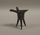 Miniature Tripod (Jue), Bronze, China