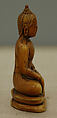 Seated Buddha, Ivory, Thailand