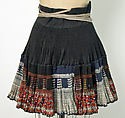 Ensemble, cotton, silk, China (Miao-Gejia)