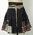 Ensemble, cotton, silk, China (Miao-Gejia)