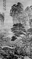 Spring Morning in the Mountains, Xie Shichen (Chinese, 1487–ca. 1567), Hanging scroll; ink and color on silk, China