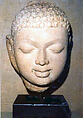 Head of a Buddha (Study Collection), Stone, India