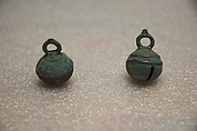 Small Bell, Bronze with traces of gilding, Cambodia
