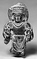 Standing Surya (The God of the Sun), Phyllitic schist, India (Jammu & Kashmir, ancient kingdom of Kashmir)