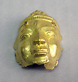 Head of Shiva(?), Gold, Indonesia (Java)