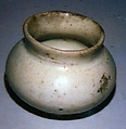 Jar, Porcelain with white glaze, Korea