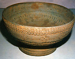 Footed Bowl, High-fired pottery (proto-porcelain), Korea