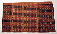 Sash, silk, metal, Southeast Asia (Sama)