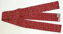 Dance ensemble, silk, cotton, metal, paper, wood, paint, Japanese