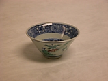 Bowl, Porcelain painted in underglaze blue and overglaze polychrome enamels, China