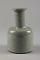 Mallet-shaped vase, Porcelain with Guan-type crackled glaze (Jingdezhen ware), China
