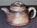 Teapot, Stoneware (Yixing ware), China
