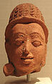 Head of a Deity, Terracotta, Sri Lanka