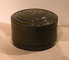 Set of Seven Boxes, Black lacquer with silver foil and traces of red lacquer, China