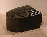 Set of Seven Boxes, Black lacquer with silver foil and traces of red lacquer, China