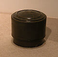 Set of Seven Boxes, Black lacquer with silver foil and traces of red lacquer, China