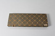 Illustrated manuscript of the Lotus Sutra (Miaofa lianhua jing), Volume 2, Unidentified artist (mid-14th century), Accordion-fold book; gold and silver on indigo-dyed mulberry paper, Korea