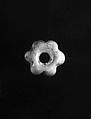 Three Small Beads, Cog-Wheel-Shaped, Glass, China