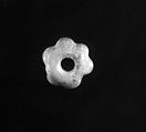 Three Small Beads, Cog-Wheel-Shaped, Glass, China