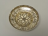 Dish, Stoneware painted in brown on a white ground (Cizhou ware), China