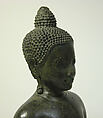 Bust of a Buddha, Bronze, Thailand