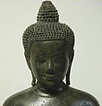 Bust of a Buddha, Bronze, Thailand