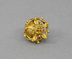 Latticed Diamond-shaped Pendant, Gold, Indonesia (Java)