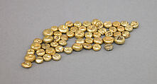 Fifty-Four Small Piloncito Coins, Gold, Indonesia (Java)