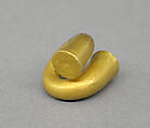 Ear Ornament in Twisted Shape, Gold, Indonesia (Java)