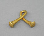 Ear Ornament in Twisted Shape, Gold, Indonesia (Java)