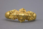 Ring with Lotus Bud and Foliate Designs, Gold, Indonesia (Java)