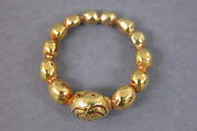 Ring Composed of 13 Beads, Gold, Indonesia (Java)