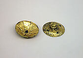 Round Incense Burner and Cover, Gold, Indonesia (Java)