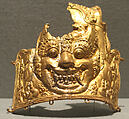 Section of an Armband with Kala Motif, Gold, Indonesia (Java)