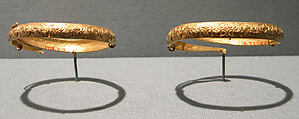 Pair of Small Bracelets, Gold, Indonesia (Java)