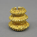 Weighted Fastener, Gold, Indonesia (Java)