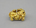 Ear Clip with Four Figures on a Foliate Ground, Gold, Indonesia (Java)