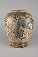 Jar with dragon, Porcelain painted in underglaze cobalt blue (Zhangzhou ware), China