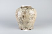 Jar, Porcelain with crackled glaze (Zhangzhou ware), China