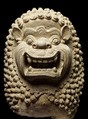 Lion Guardian, Stucco, Central Thailand