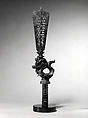 Halberd Head with Naga and Blade, Copper alloy, Indonesia (Java)