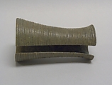 Cuff with Horizontal Grooves, Bronze, Thailand