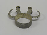 Open Bracelet with Two Facing Dragonflies, Bronze, Thailand