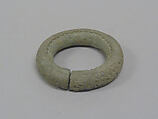 Hollow Bangle with Small Circular Patterns, Bronze, Thailand