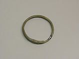 Solid Undecorated Bangle, Bronze, Thailand