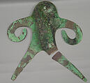 Anthropomorph with Leg Broken Off, Copper, India