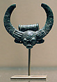 Pendant with Buffalo Head?, Bronze, Thailand (Ban Chiang)