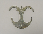 Hook-Shaped Object, Bronze, Vietnam (North)