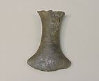Hafted Flask-Shaped Ax with Face, Bronze, Indonesia